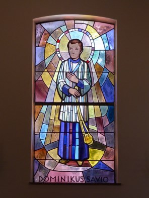 성 도미니코 사비오_photo by Reinhard Muller_in the New Fatima Chapel in Langen near Bregenz_Austria.jpg
